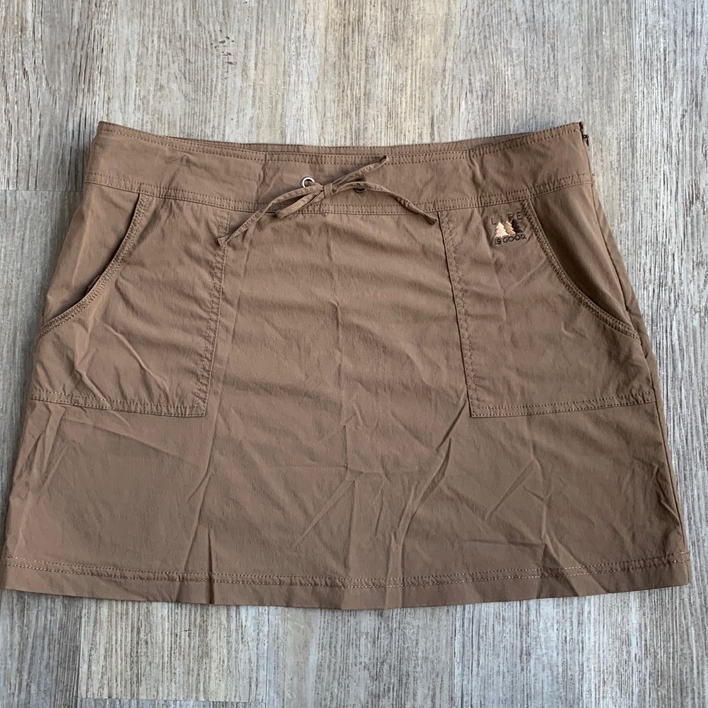 Life is Good brown skirt